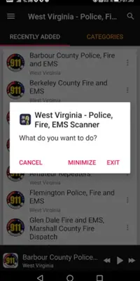 West Virginia Radio Scanner android App screenshot 0